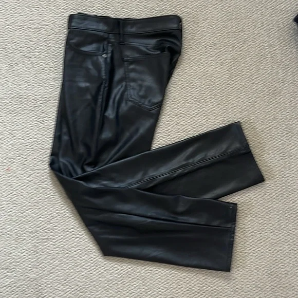 Gap faux leather pants, ultra soft! - Picture 5 of 9